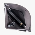 Satteltasche aus veganem Leder mit verstellbarem Gurt und Fransen