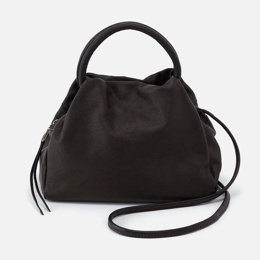 Weiche Handtasche mit abnehmbarem Umhängegurt