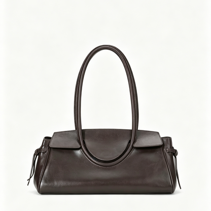 Langarm Schultertasche mit Seitenbändern